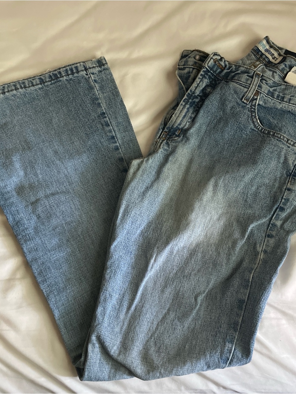 Canyon River Blues Women's Straight Leg Jeans - Light Blue Wash